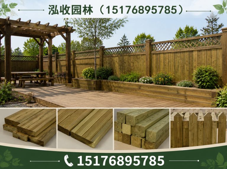 安阳防腐木凉亭展示图